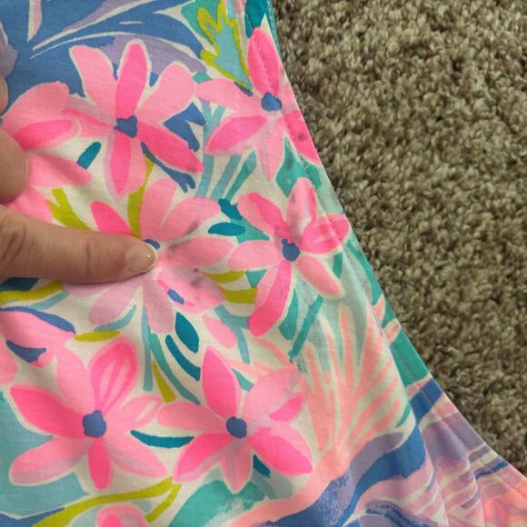 Lilly Pulitzer Margot Swing Dress Pima Cotton Soft Stretch Jersey Dress XXL - Picture 13 of 13